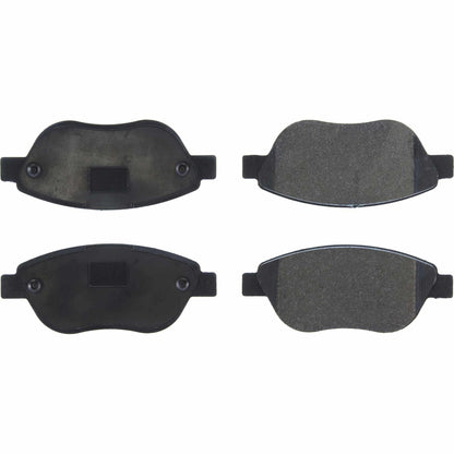 Centric Parts Disc Brake Pad Set Semi-Metallic with Posi Quiet for 2012-2019 Fiat 500 2015-2017 Ram 700 104.16181