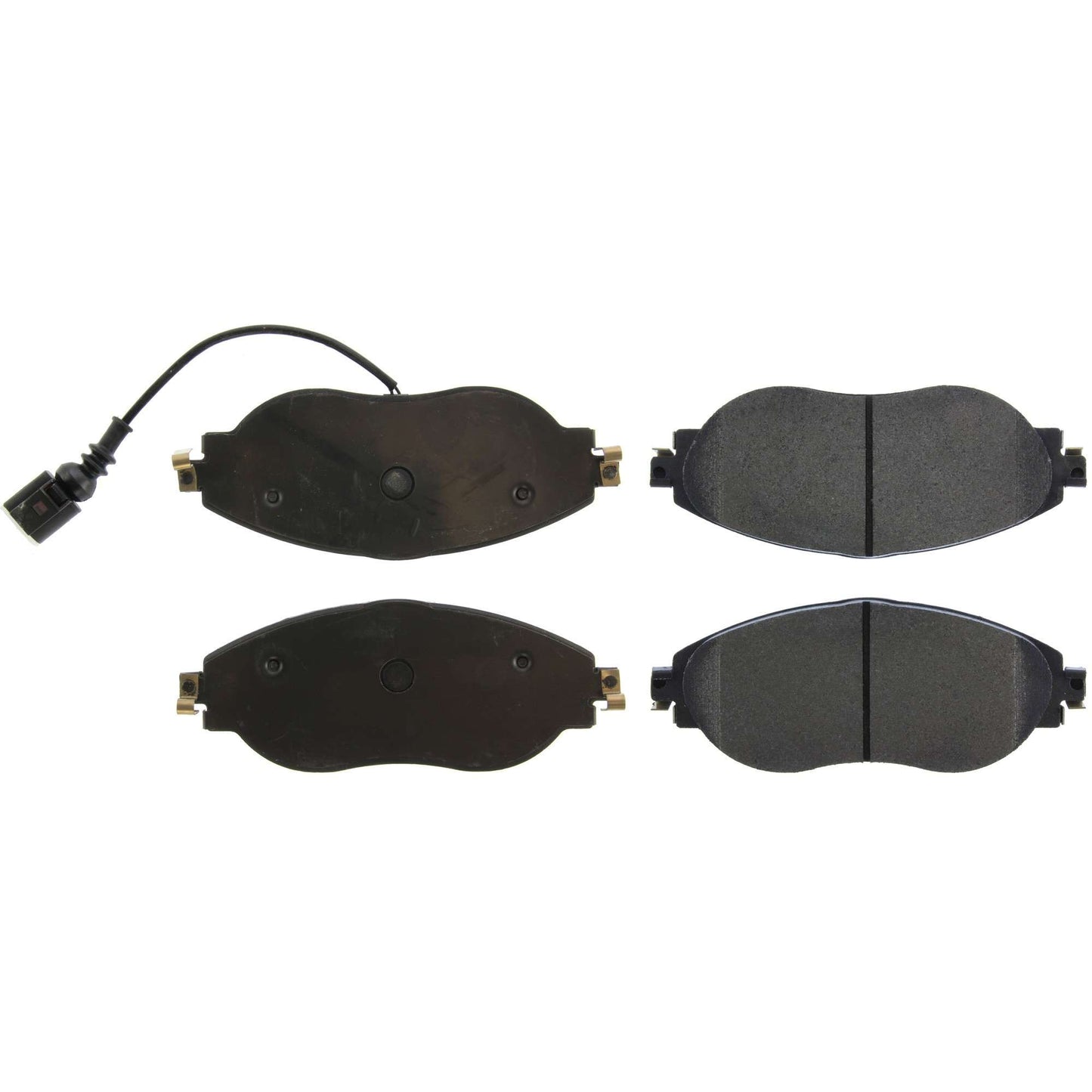 Centric Parts Disc Brake Pad Set Posi Quiet Semi-Metallic with Hardware for 2014-2022 Audi A3 Q3 Seat Leon Volkswagen Arteon 104.16330