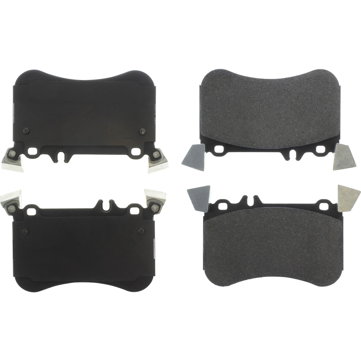 Centric Parts Disc Brake Pad Set Semi-Metallic with Posi Quiet for 2014-2019 Mercedes-Benz CLA45 AMG, GLA45 AMG 104.16341