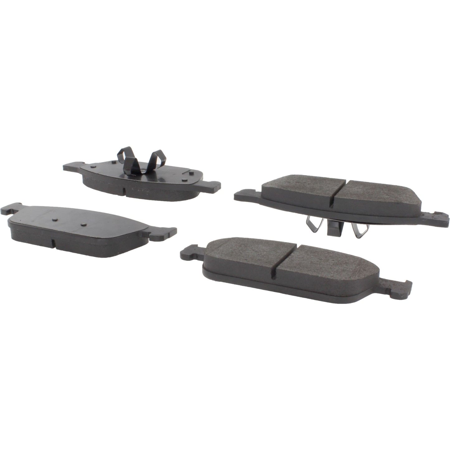Centric Parts Disc Brake Pad Set Posi Quiet Semi-Metallic with Hardware for Ford Escape 2019-2013 Focus 2018-2013 Transit Connect 2022-2014 Lincoln MKC 2019-2015 104.16450