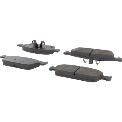 Centric Parts Disc Brake Pad Set Posi Quiet Semi-Metallic with Hardware for Ford Escape 2019-2013 Focus 2018-2013 Transit Connect 2022-2014 Lincoln MKC 2019-2015 104.16450