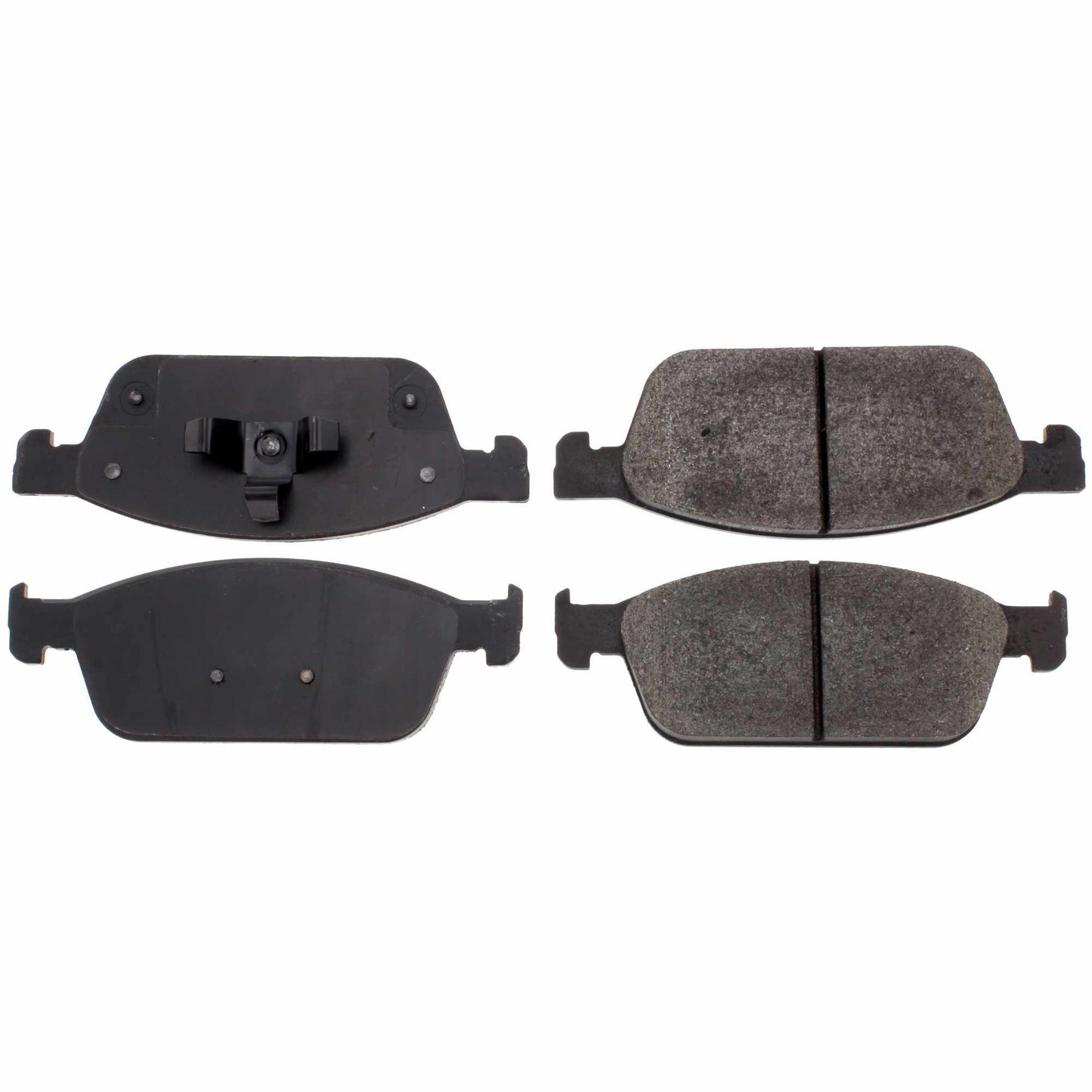 Centric Parts Disc Brake Pad Set Posi Quiet Semi-Metallic with Hardware for Ford Escape 2019-2013 Focus 2018-2013 Transit Connect 2022-2014 Lincoln MKC 2019-2015 104.16450