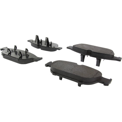 Centric Parts Disc Brake Pad Set Semi-Metallic with Posi Quiet for 2012-2014 Mercedes-Benz E550 104.16520