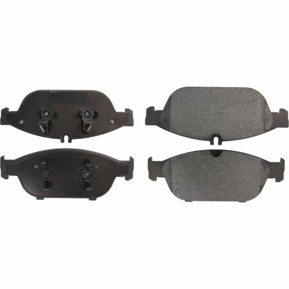Centric Parts Disc Brake Pad Set Semi-Metallic with Posi Quiet for 2012-2014 Mercedes-Benz E550 104.16520