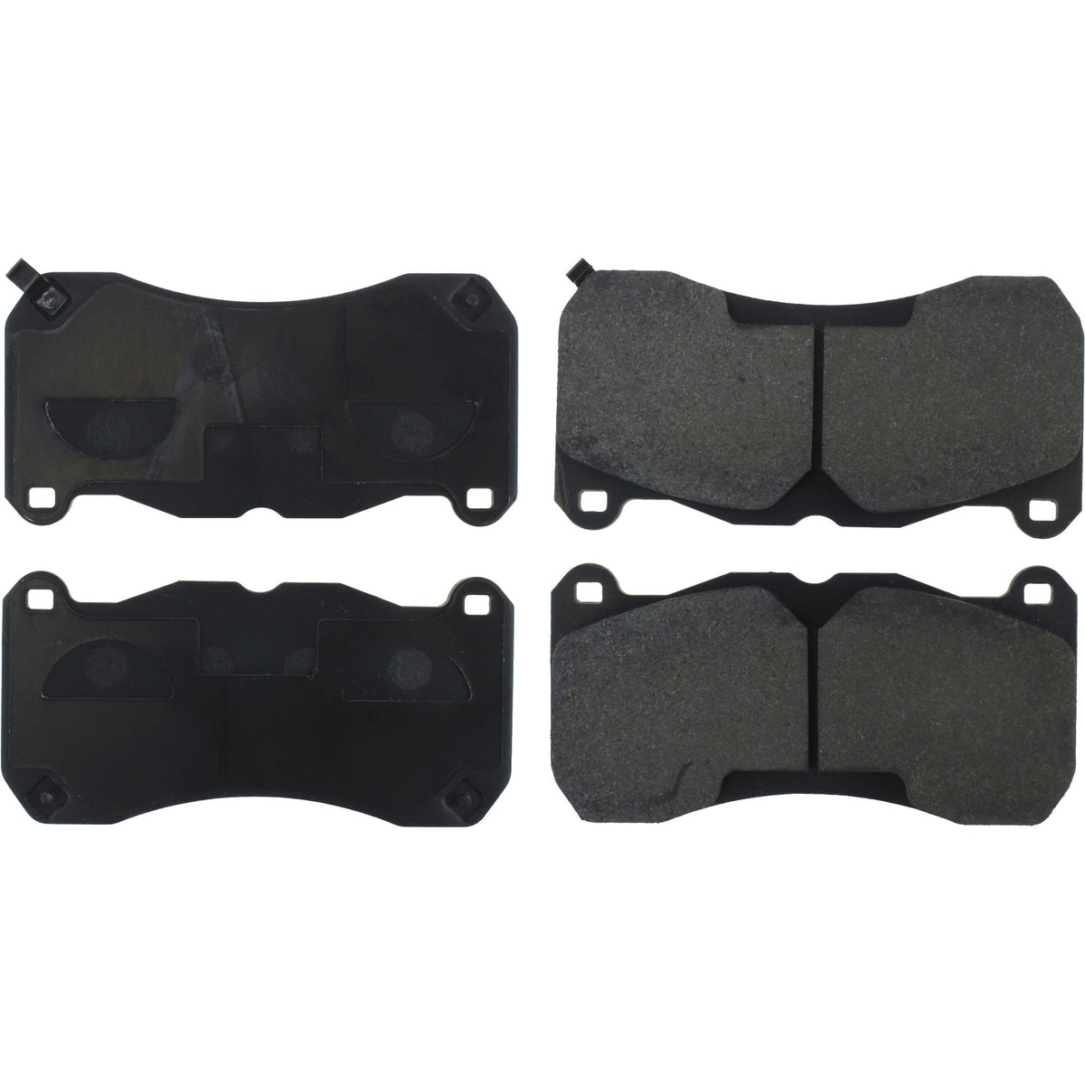Centric Parts Disc Brake Pad Set Semi-Metallic Posi Quiet for 2013-2014 Ford Mustang 104.16660