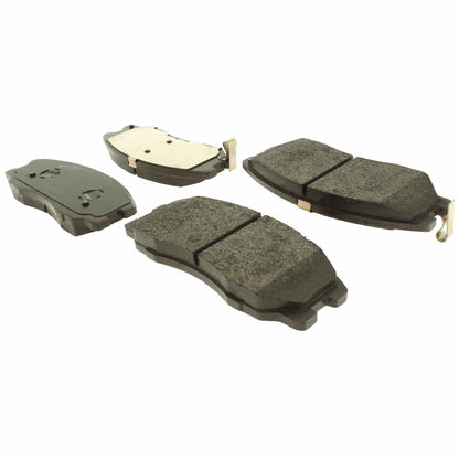 Centric Parts Disc Brake Pad Set Semi-Metallic Posi Quiet 104.16780