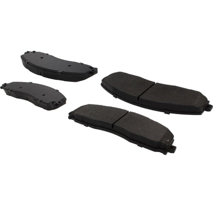 Centric Parts Disc Brake Pad Set Semi-Metallic with Posi Quiet for 2012-2021 Ford F-250 Super Duty, F-350 Super Duty, F-450 Super Duty 104.16800