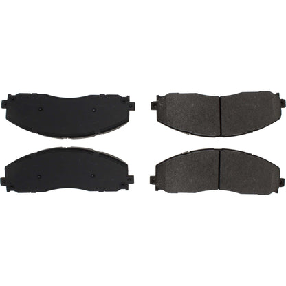 Centric Parts Disc Brake Pad Set Semi-Metallic with Posi Quiet for 2012-2021 Ford F-250 Super Duty, F-350 Super Duty, F-450 Super Duty 104.16800