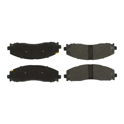 Centric Parts Disc Brake Pad Set Semi-Metallic Posi Quiet for 2012-2021 Ford F-250 Super Duty, F-350 Super Duty, F-450 Super Duty 104.16910