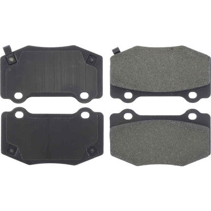 Centric Parts Disc Brake Pad Set Semi-Metallic Posi Quiet for 2016-2020 Cadillac ATS Chevrolet Camaro Corvette 104.17180