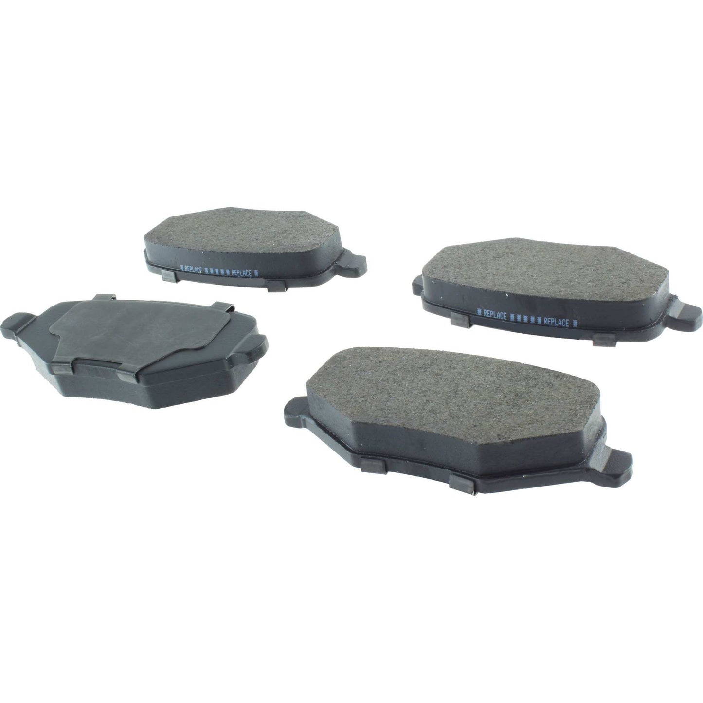 Centric Parts Disc Brake Pad Set Semi-Metallic with Posi Quiet for 2012-2016 Chrysler Town & Country Dodge Grand Caravan Journey Ram C/V Volkswagen Routan 104.17190