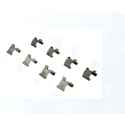 Centric Parts Disc Brake Pad Set Semi-Metallic with Posi Quiet for 2012-2016 Chrysler Town & Country Dodge Grand Caravan Journey Ram C/V Volkswagen Routan 104.17190