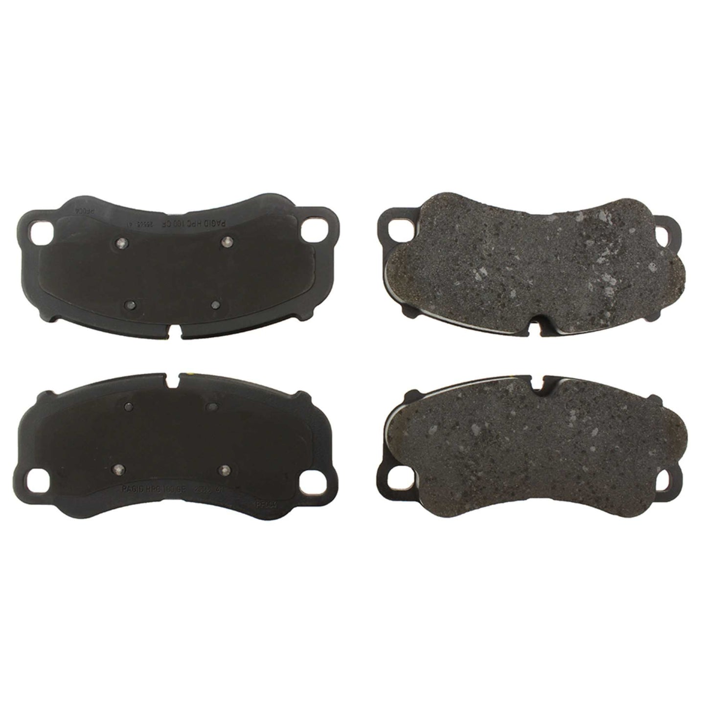 Centric Parts Disc Brake Pad Set Semi-Metallic with Posi Quiet for 2014-2020 Porsche 718 Cayman 718 Spyder 911 918 Spyder 104.17420