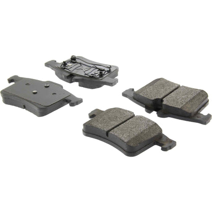 Centric Parts Disc Brake Pad Set Semi-Metallic with Posi Quiet for 2010-2015 Jaguar XKR XKR-S 104.17470