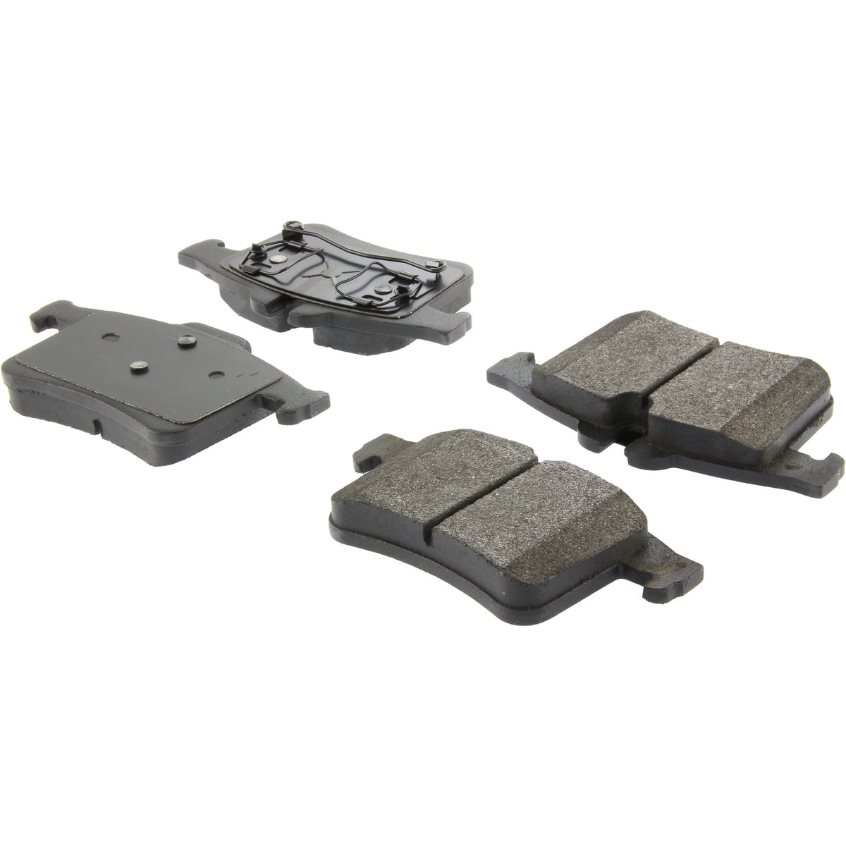 Centric Parts Disc Brake Pad Set Semi-Metallic with Posi Quiet for 2010-2015 Jaguar XKR XKR-S 104.17470