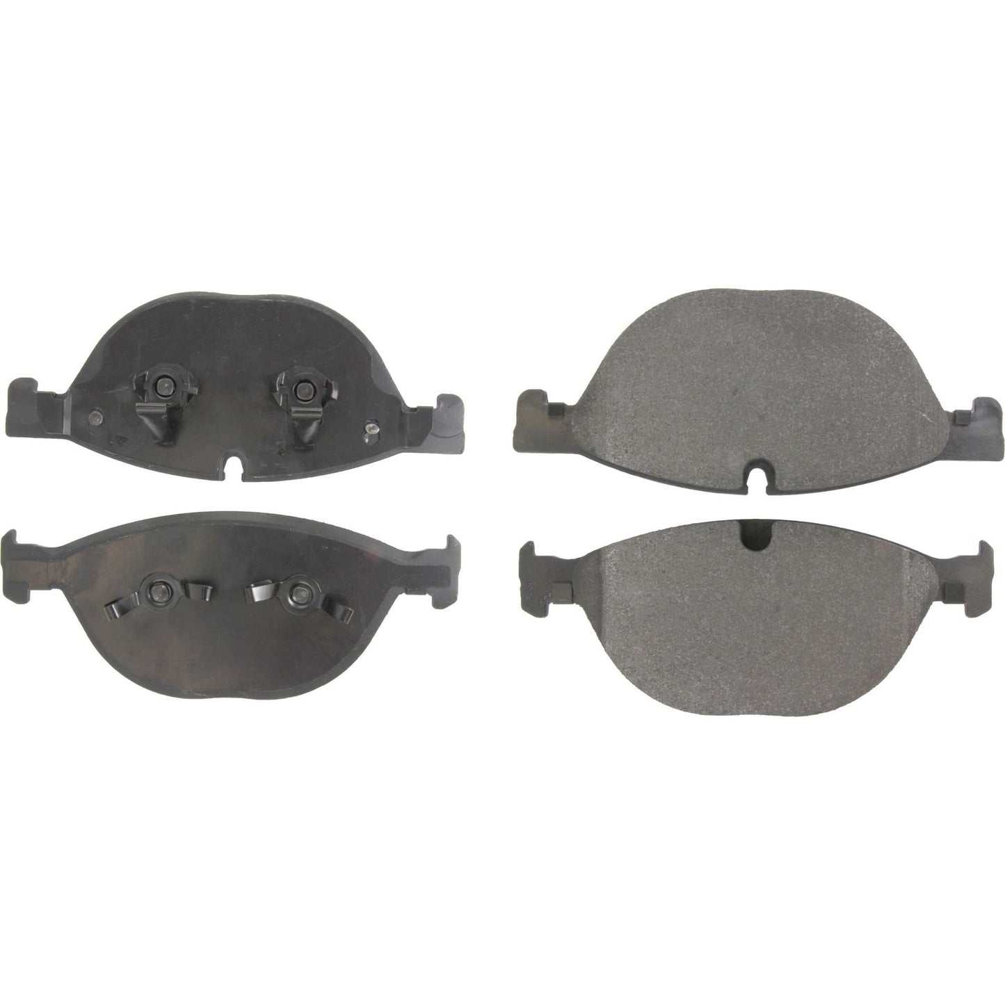 Centric Parts Disc Brake Pad Set Semi-Metallic with Posi Quiet for 2014-2020 Jaguar F-Type 104.17500