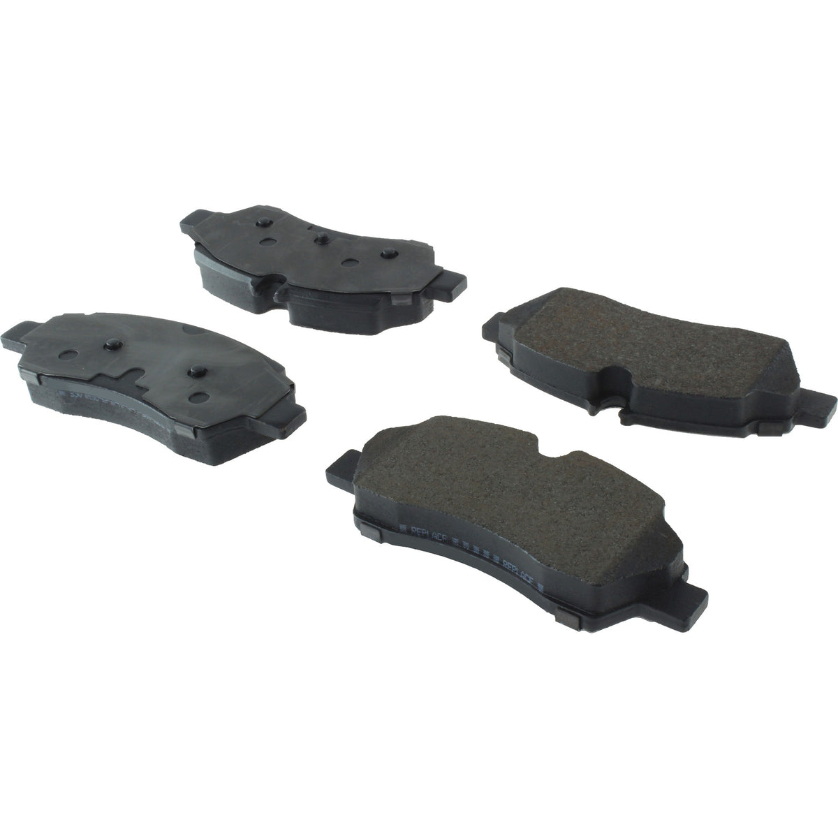 Centric Parts Disc Brake Pad Set Semi-Metallic with Posi Quiet for 2015-2019 Ford Transit 104.17750