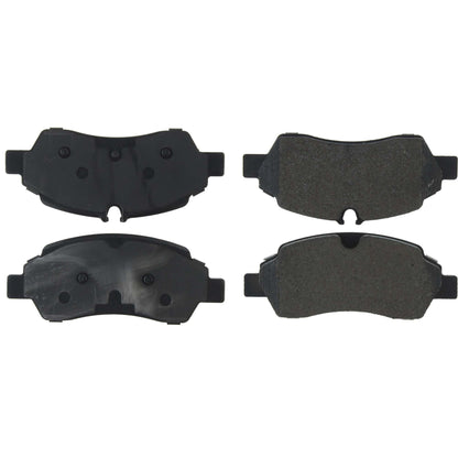 Centric Parts Disc Brake Pad Set Semi-Metallic with Posi Quiet for 2015-2019 Ford Transit 104.17750