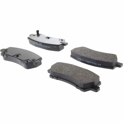 Centric Parts Disc Brake Pad Set Semi-Metallic with Posi Quiet for 2015-2021 Ford Mustang 104.17931
