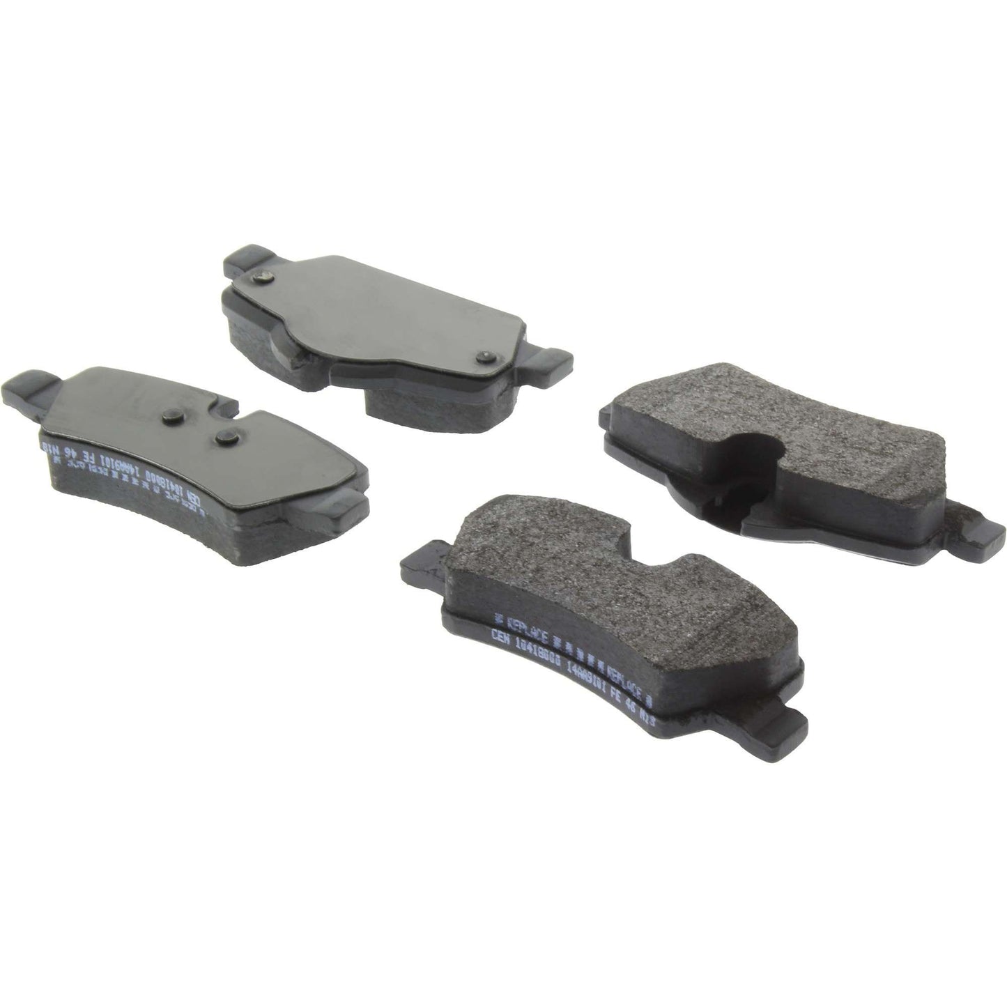 Centric Parts Disc Brake Pad Set Semi-Metallic with Posi Quiet for 2014-2019 Mini Cooper 104.18000
