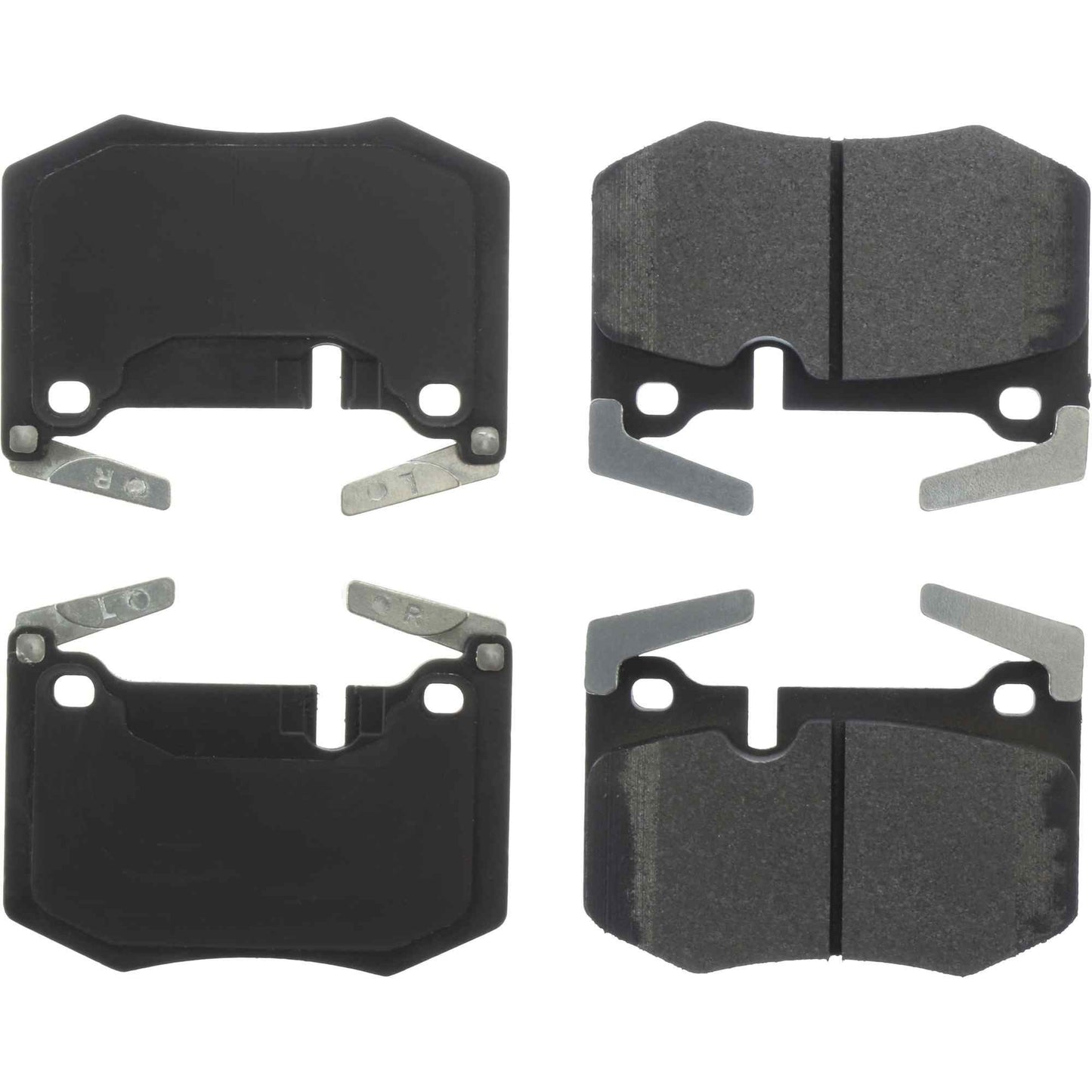 Centric Parts Disc Brake Pad Set Posi Quiet Semi-Metallic with Noise Reduction for 2016-2020 Lexus GS350/GS F RC F 104.18070