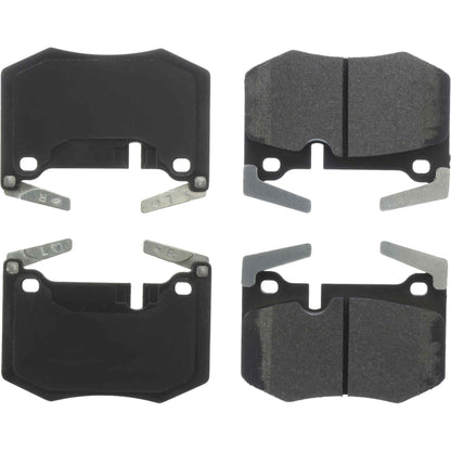 Centric Parts Disc Brake Pad Set Posi Quiet Semi-Metallic with Noise Reduction for 2016-2020 Lexus GS350/GS F RC F 104.18070