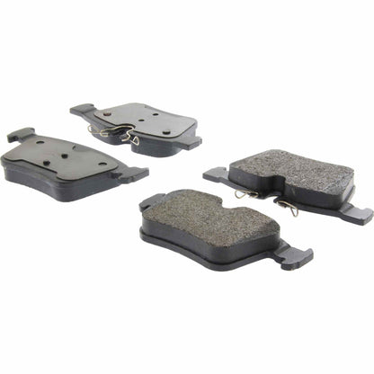 Centric Parts Disc Brake Pad Set Semi-Metallic with Posi Quiet for 2022-2018 Jaguar E-Pace/F-Pace, 2021-2016 XE/XF, 2020-2015 Land Rover Discovery Sport, 2020-2016 Range Rover Evoque/Velar, 2022-2021 Polestar 2, 2020-2019 Volvo S60/S90 104.18210