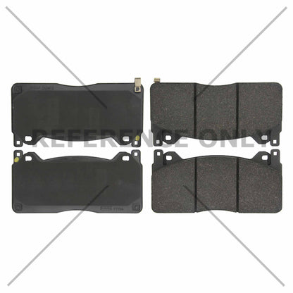 Centric Parts Disc Brake Pad Set Semi-Metallic with Posi Quiet for 2015-2020 Ford Mustang 104.18530