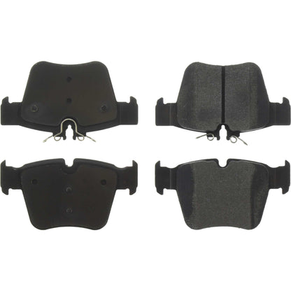 Centric Parts Disc Brake Pad Set with Posi Quiet for 100% Scorched, 100% Shimmed – 104.18720