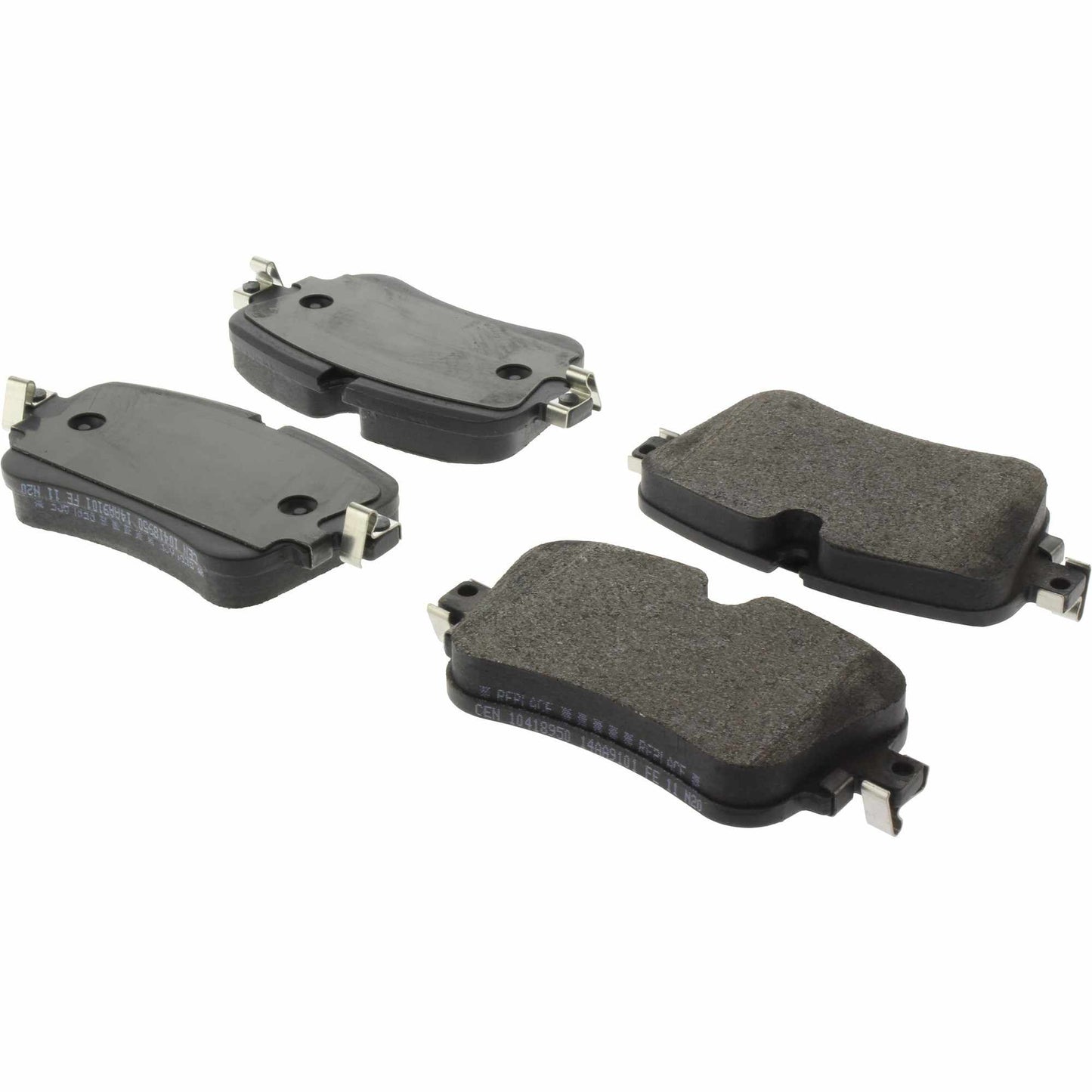 Centric Parts Disc Brake Pad Set Posi Quiet Semi-Metallic with Noise Reduction for 2016-2020 Audi A8 Quattro e-tron Q7 Q8 S6 104.18950