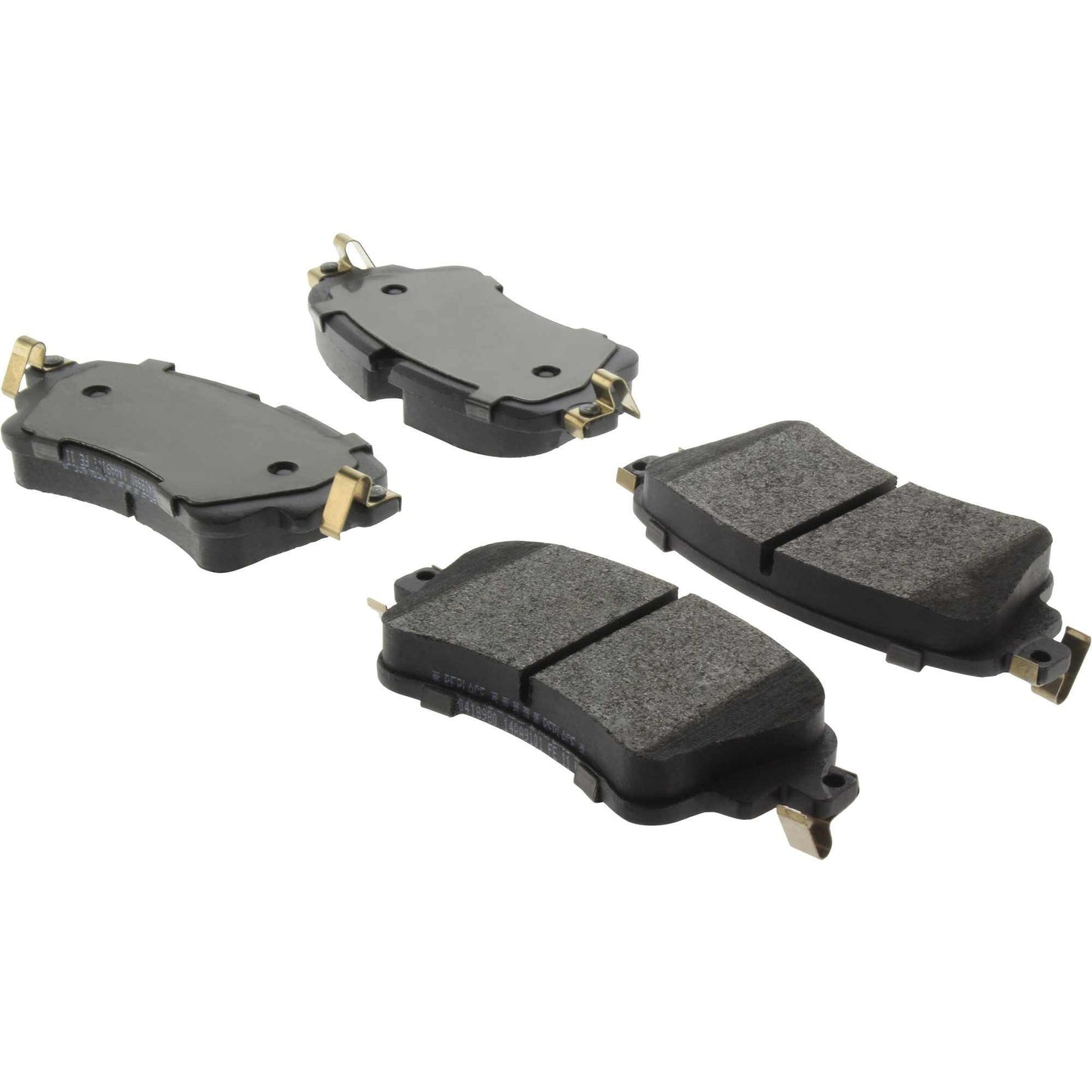 Centric Parts Disc Brake Pad Set Posi Quiet Semi-Metallic for 2017-2020 Audi A4, 2019-2021 Audi A5, 2018-2021 Audi Q5, 2016-2018 Audi Q7, 2018-2019 Audi RS5, 2017-2019 Audi S4, 2017-2018 Audi S5 104.18980
