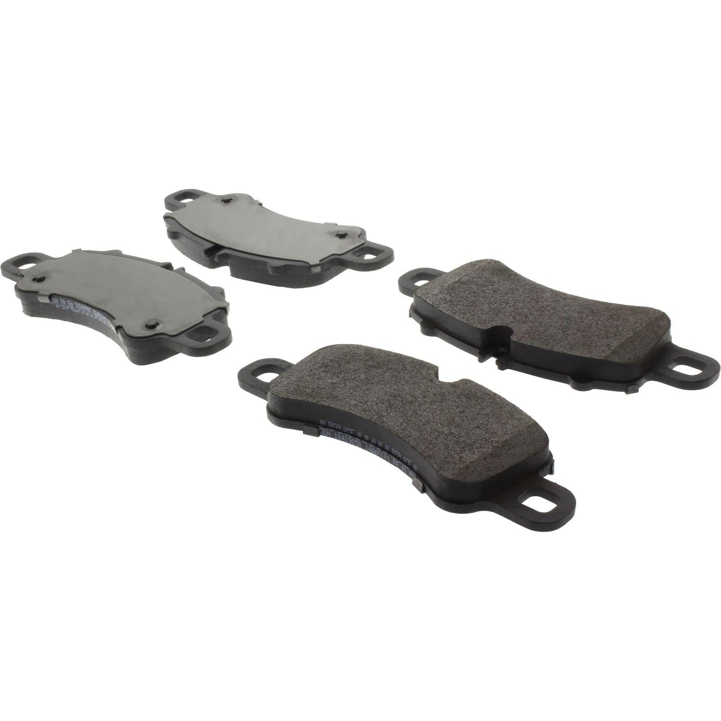 Centric Parts Disc Brake Pad Set Posi Quiet Semi-Metallic with noise and vibration elimination for 2017-2020 Porsche 718 Boxster Cayman 911 104.19050