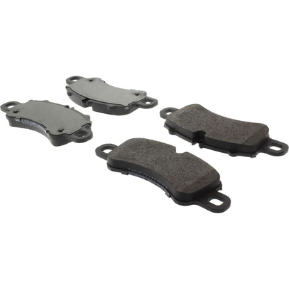Centric Parts Disc Brake Pad Set Posi Quiet Semi-Metallic with noise and vibration elimination for 2017-2020 Porsche 718 Boxster Cayman 911 104.19050