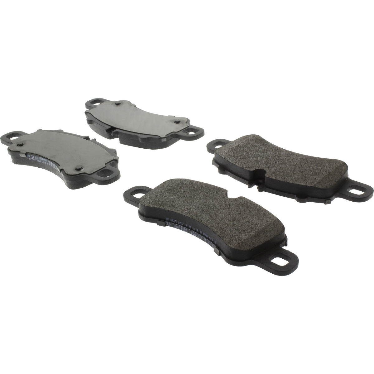 Centric Parts Disc Brake Pad Set Posi Quiet Semi-Metallic with noise and vibration elimination for 2017-2020 Porsche 718 Boxster Cayman 911 104.19050
