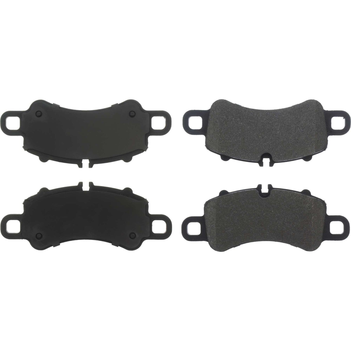 Centric Parts Disc Brake Pad Set Posi Quiet Semi-Metallic with noise and vibration elimination for 2017-2020 Porsche 718 Boxster Cayman 911 104.19050