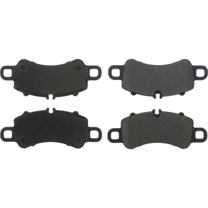 Centric Parts Disc Brake Pad Set Posi Quiet Semi-Metallic with noise and vibration elimination for 2017-2020 Porsche 718 Boxster Cayman 911 104.19050