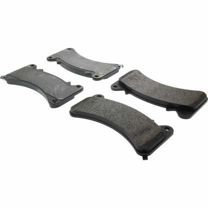 Centric Parts Disc Brake Pad Set Posi Quiet with 100% Shimmed and Scorched for Daily Driving 104.19100