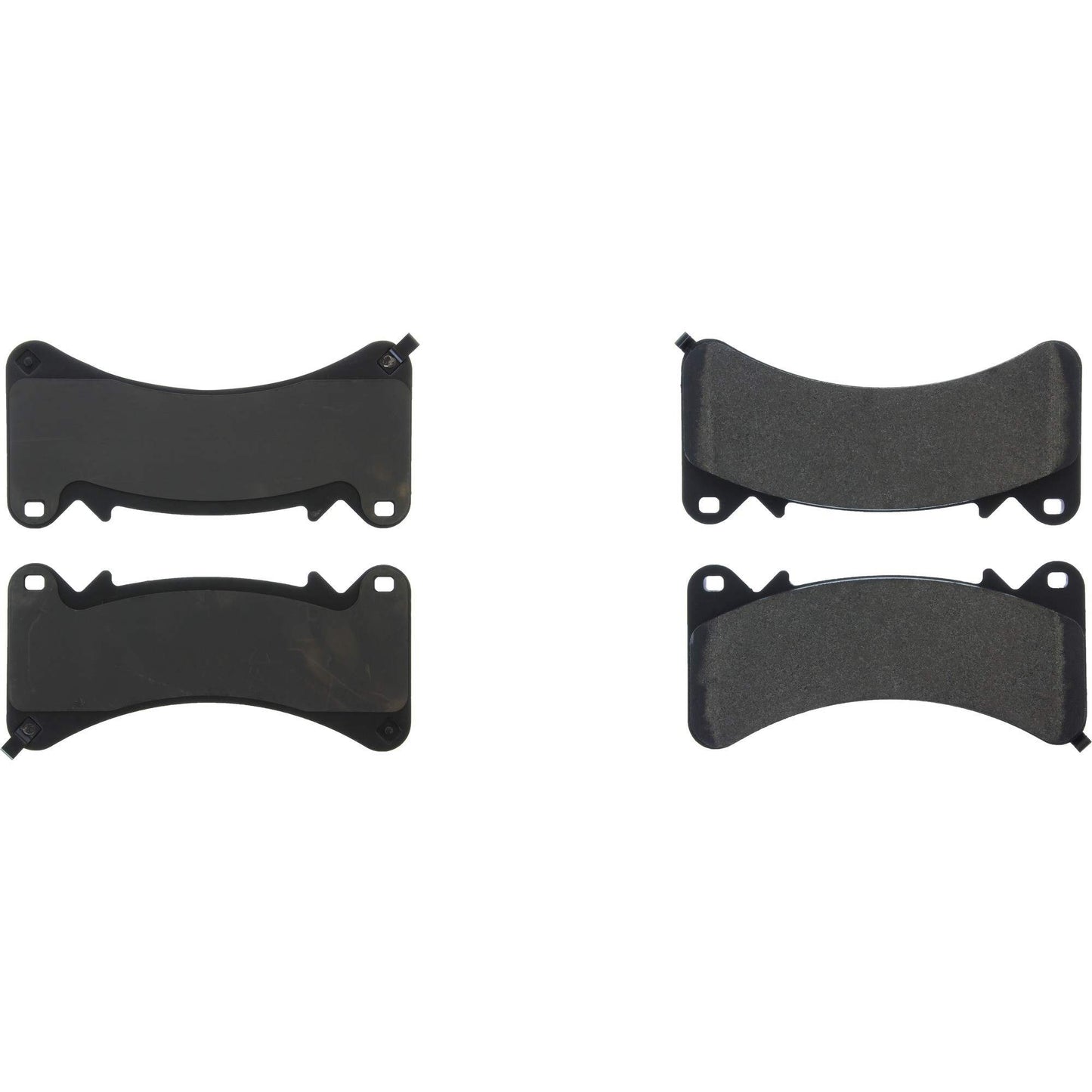 Centric Parts Disc Brake Pad Set Posi Quiet with 100% Shimmed and Scorched for Daily Driving 104.19100