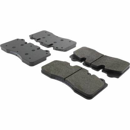 Centric Parts Disc Brake Pad Set Semi-Metallic with Posi Quiet for 2017-2019 Alfa Romeo Giulia Dodge Viper 104.19180