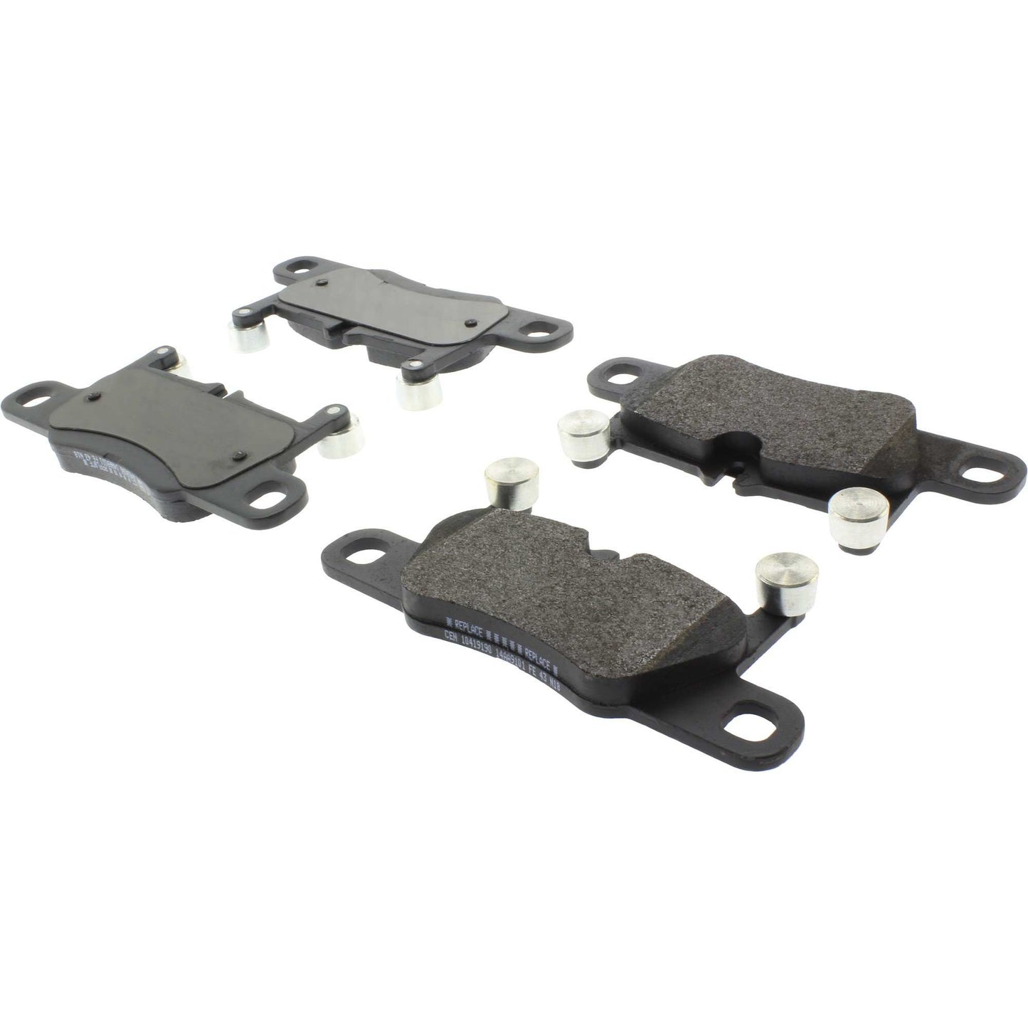 Centric Parts Disc Brake Pad Set Semi-Metallic with Posi Quiet for 2013-2016 Porsche 911 104.19190