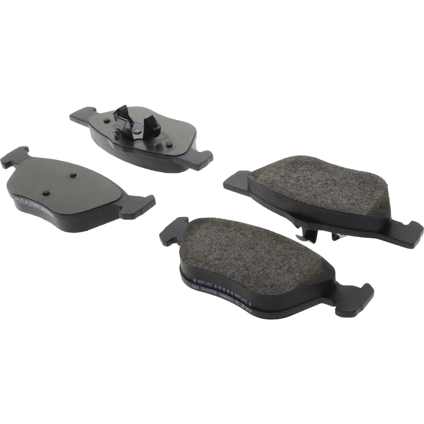 Centric Parts Disc Brake Pad Set with Posi Quiet technology for reliable braking 104.19700