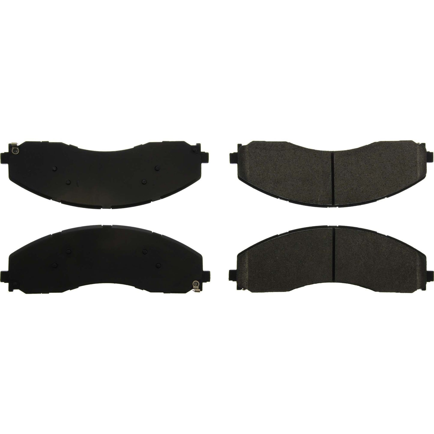 Centric Parts Disc Brake Pad Set Semi-Metallic with Posi Quiet for 2017-2022 Ford F-450 Super Duty, F-550 Super Duty 104.20180