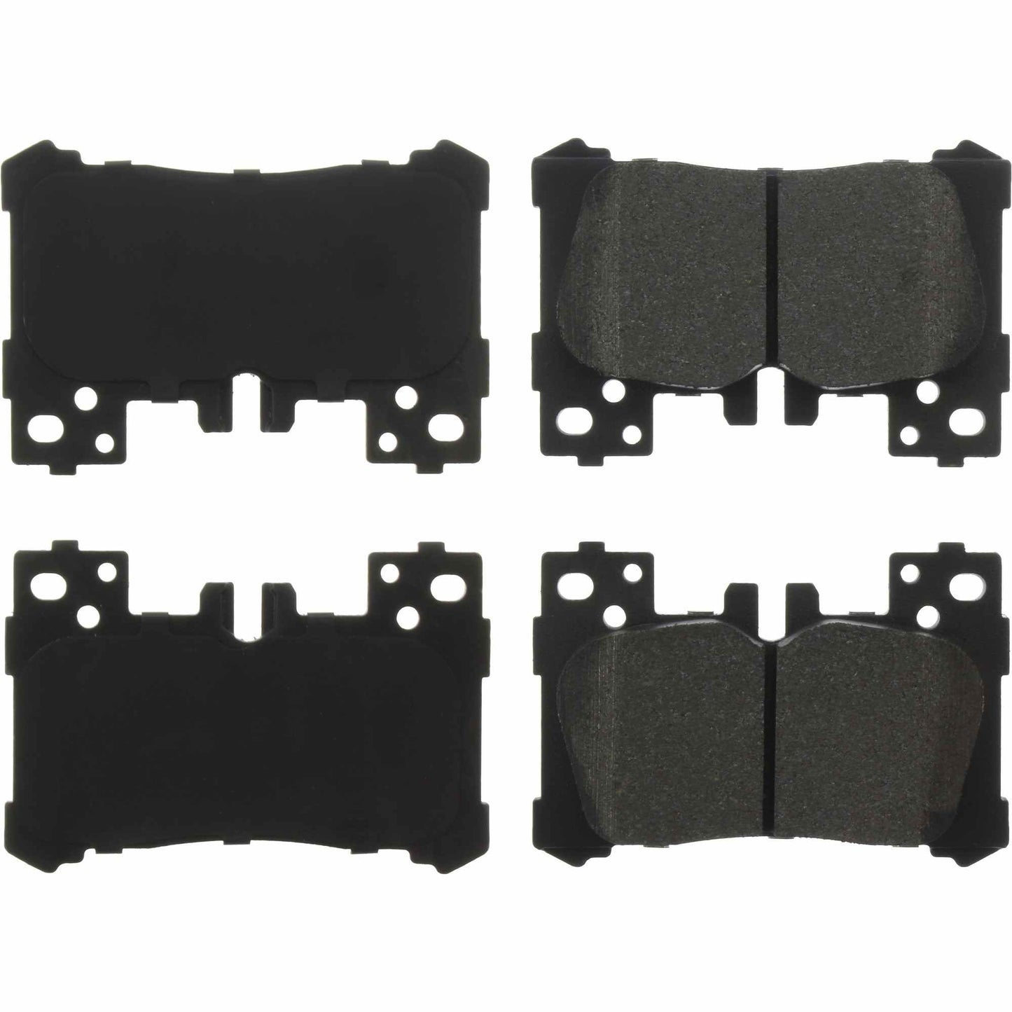 Centric Parts Disc Brake Pad Set Posi Quiet Semi-Metallic for 2018-2022 Lexus LC500/LC500h/LS500 104.60010