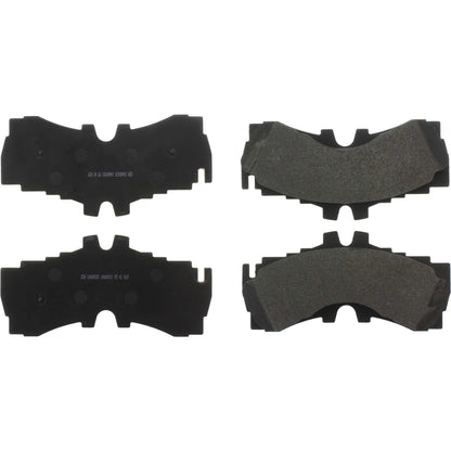 Centric Parts Disc Brake Pad Set Posi Quiet Semi-Metallic with Noise Reduction for 2018-2020 Lexus LC500 LC500h LS500 104.60020