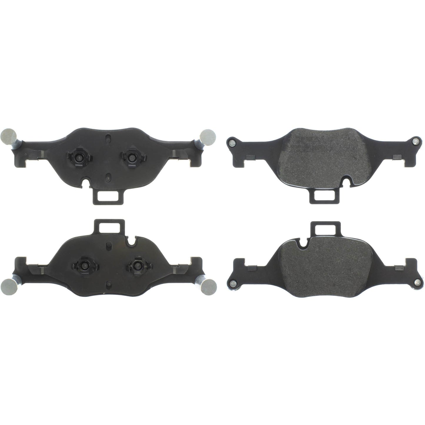 Centric Parts Disc Brake Pad Set Posi Quiet Semi-Metallic for 2017-2022 BMW 330e/330i/530i/540i/i4/X5/X6 iX3 104.60070