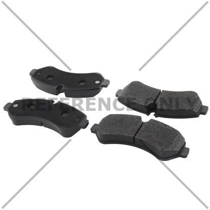 Centric Parts Disc Brake Pad Set Semi-Metallic Posi Quiet for 2019-2022 Mercedes-Benz Sprinter 104.60960