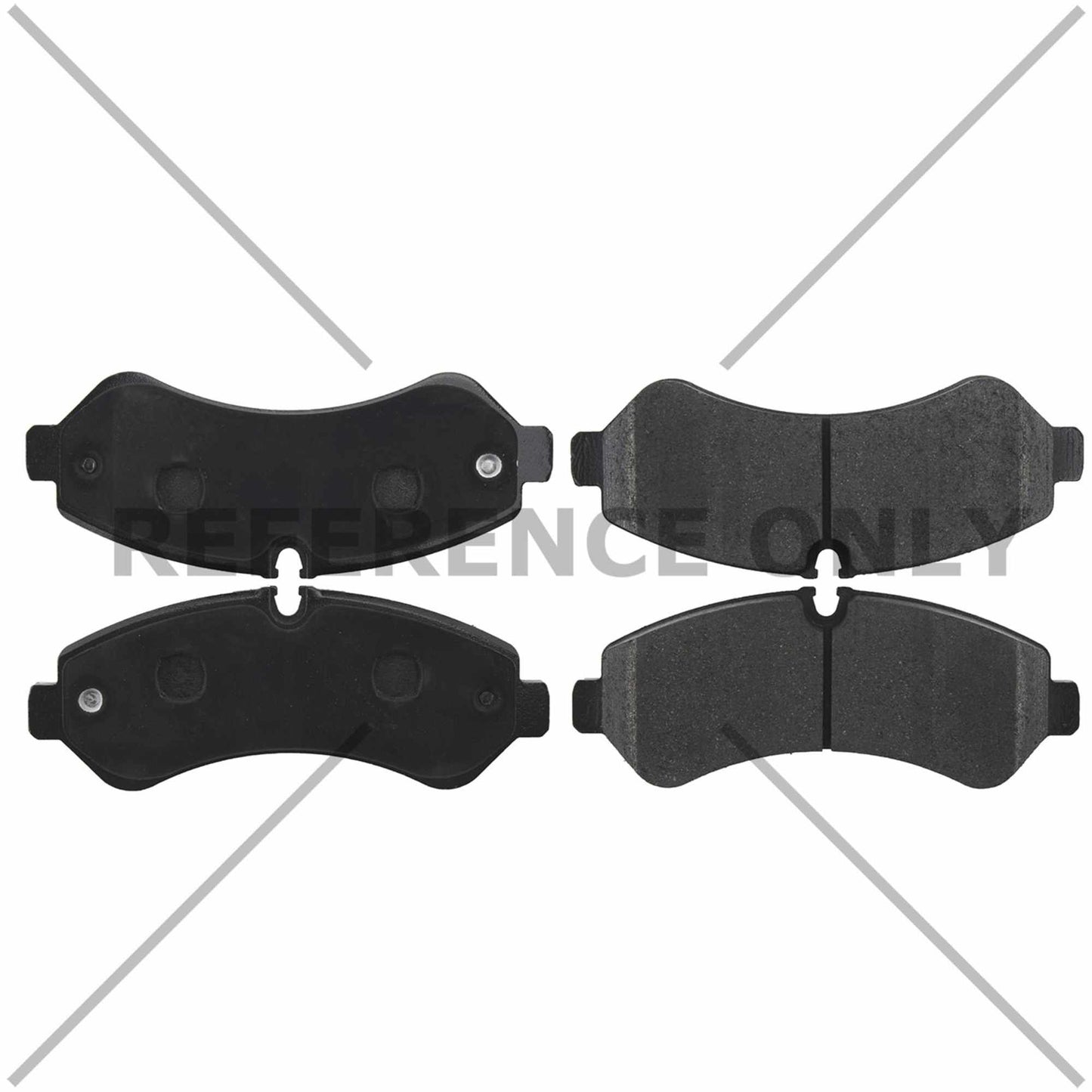 Centric Parts Disc Brake Pad Set Semi-Metallic Posi Quiet for 2019-2022 Mercedes-Benz Sprinter 104.60960
