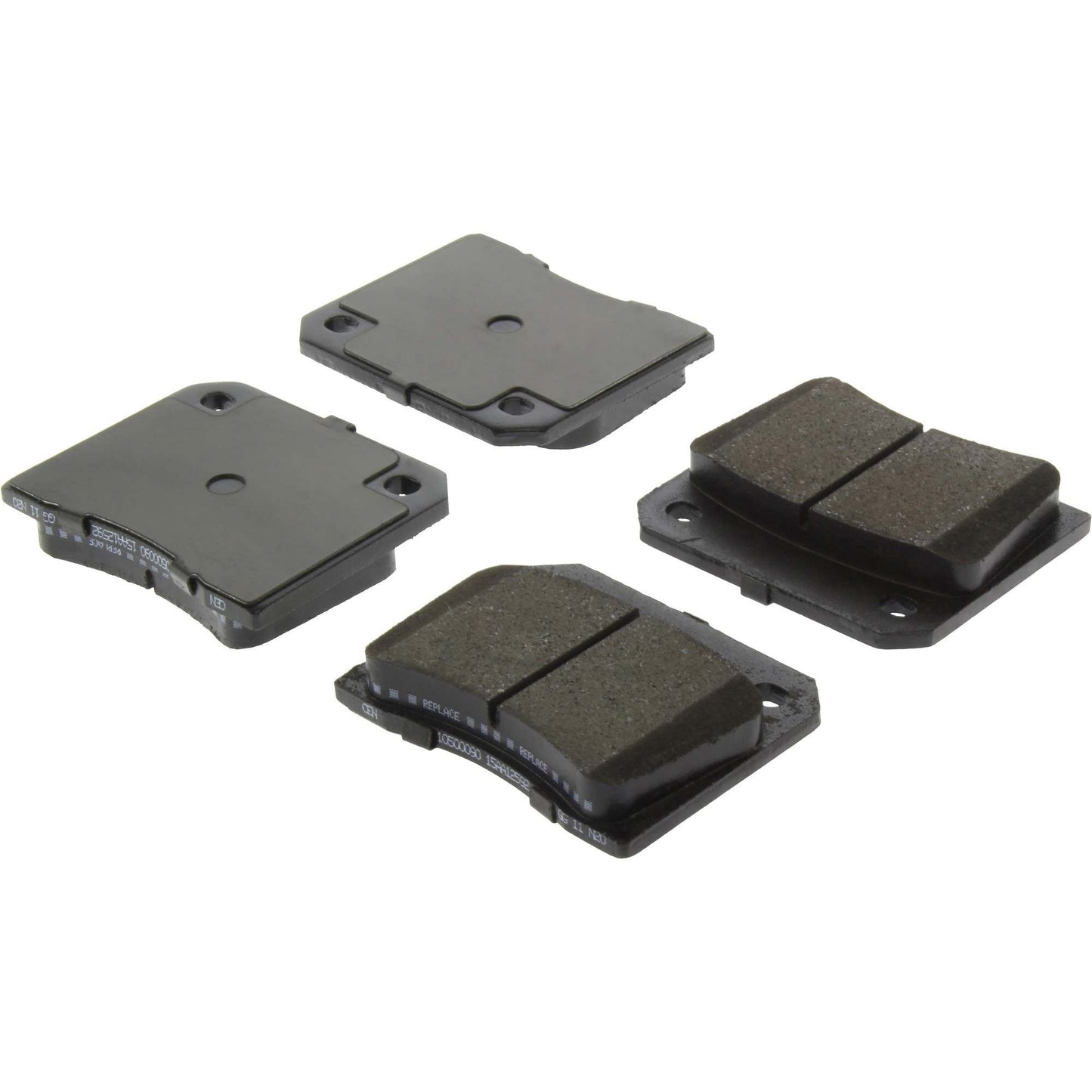 Centric Parts Disc Brake Pad Set Posi Quiet Ceramic with Shims for 1963-1989 Classic Cars 105.00090