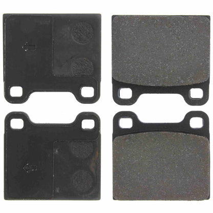 Centric Parts Disc Brake Pad Set Posi Quiet Ceramic with Shims for 1964-1979 Alfa Romeo and Audi