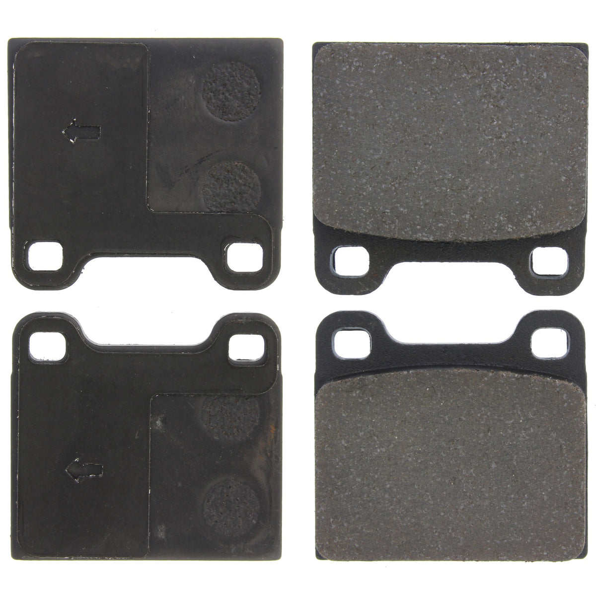 Centric Parts Disc Brake Pad Set Posi Quiet Ceramic with Shims for 1964-1979 Alfa Romeo and Audi